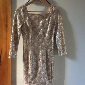 Marciano sequin cocktail dress